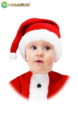 CAPPELLO BABBO NATALE NEONATO